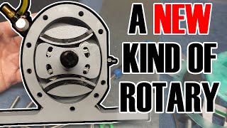 I Created a New Type of Rotary Engine and It Achieved Two Combustion Events Before Destroying Itself