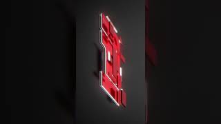 Formula 1 Logo Animation - Blender Geometry Nodes