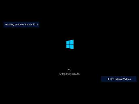 Installing Windows Server 2019 (GUI) on a Virtual Machine