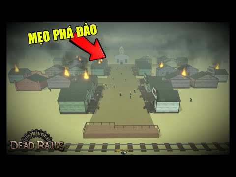 ĐÂY LÀ 2 CÁCH GIÚP BẠN THẮNG LÀNG ZOMBIE SIÊU DỄ TRONG DEAD RAILS!