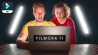FILMORA 11 // EPIC UPGRADE! BEST VIDEO EDITING SOFTWARE 2022? 🤩