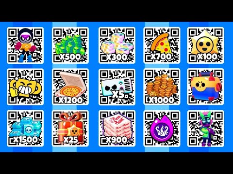 Brawl Stars QR Codes 2025 – Scan & Redeem 🎁 Free Gems & Brawl Pass 💥 NEW QR CODE