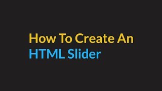 How to make slider in html and css | Jquery slider