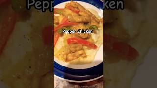 Pepper Chicken 🍗 😋#eatathome #quickdinner #weeknightdinner #pepperchickenrecipe #taraeats #fyp