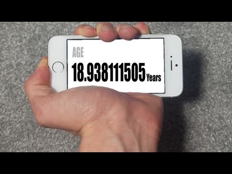 I made an app that counts your age (down to the millisecond!)