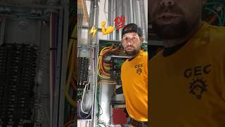 Main Switchgear Re-termination! #electrician #electricalwiring #sparky