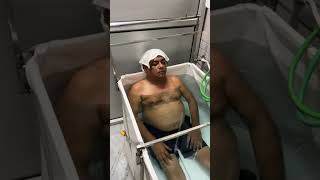 Hot Water Immersion Tub 🤩 #health #ytshorts #doctor