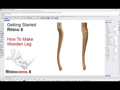 RHINO-8 How To make Wooden Leg