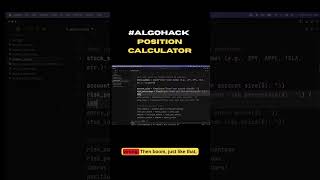 Python Position Size Calculator | Never Risk More Than 2%