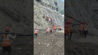 Mountain Slope Protection: How Anchor Cables Work #EngineeringTips #SlopeSafety #ConstructionHacks
