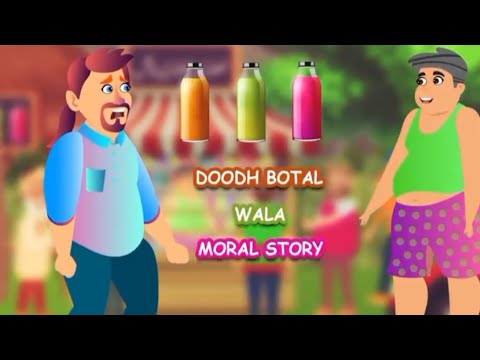 رنگین دودھ بو تل والا/ Urdu khani / Moral Urdu story/سبق آموز کہانیاں