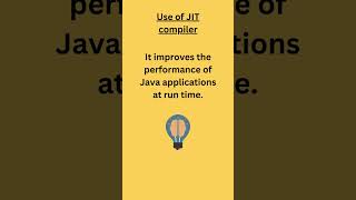 What is JIT Compiler #jitcompiler #java #jit #youtubeshorts #shorts #javaprogramming