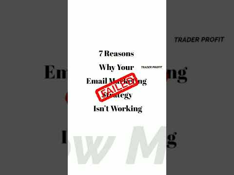 7 Reasons Why Your Email Marketing Strategy Isn’t Working #shorts #emailmarketing #usa #sales #lead