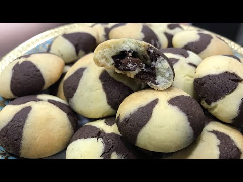 Cookies with chocolate inside🍪/ making these cookies is therapy for me 🥰