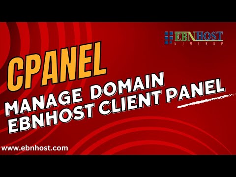 How to Manage Your Domain from EBNHOST | কিভাবে EBNHOST থেকে আপনার ডোমেইন ম্যানেজ করবেন | EBNHOST
