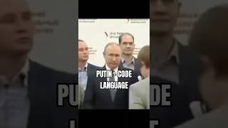 Putin Secret Code Language - This is how he owns the Room #Putin #aura #russia