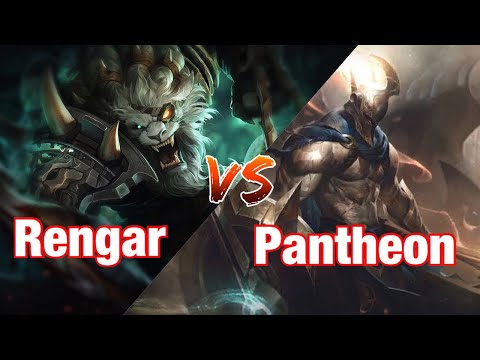 Swooly - Rengar Gameplay#1 / Rengar vs Pantheon (Jungle)