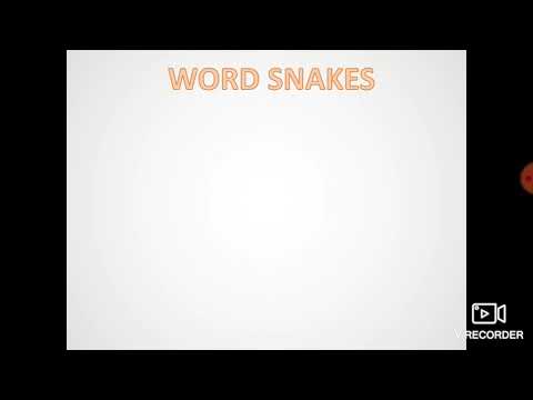 Word Snakes