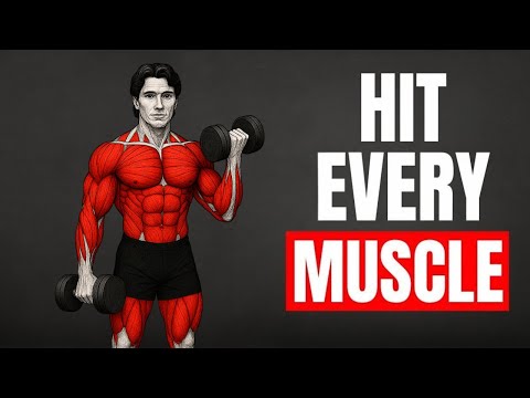 The ONLY 5 Dumbbell Exercises Men Need to get JACKED AFTER 40 (SCIENCE BASED EXERCISES)