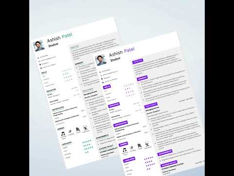 Change your RESUME style in just a click | Resumaker