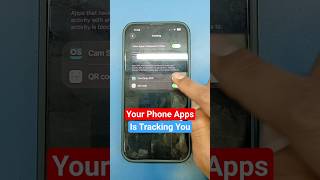 Protect Your Privacy in iPhone 🔐 Disable App Tracking FAST ! #iphoneprivacy