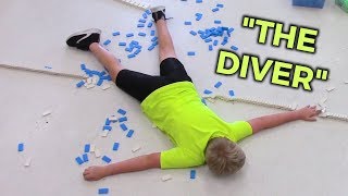 Types of Domino Builders: Domino Camp Edition! (ft. StickTrickDominoDude)