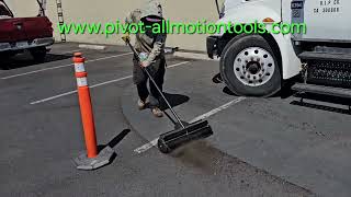 Pivot-All Motion Tools mechanical pushbroom 