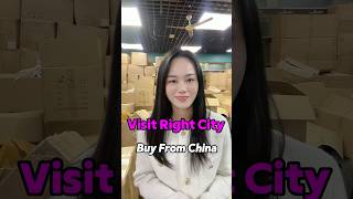 Visit the right city when buying from China. #sourcingtips #smartphone #sourcingagent #electronics