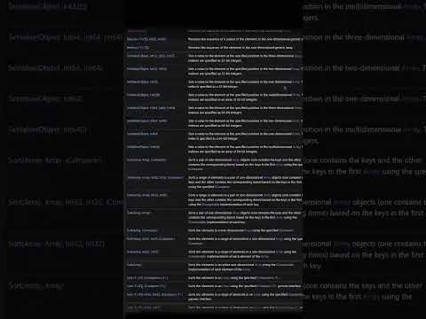 C# Explained in One Minute: Arrays