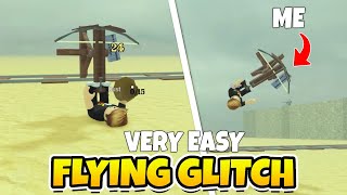 *NEW* VERY EASY FLYING GLITCH DEAD RAILS ROBLOX