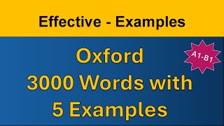 Effective - Examples