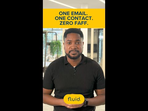 One Email. One Contact. Zero Faff (Logo Watermark)