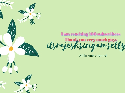 Its Rajesh singamsetty Live Stream