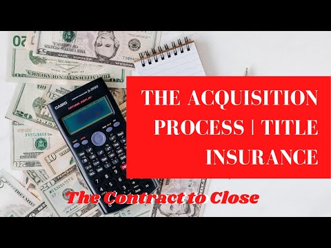 The Acquisition Process | Title Insurance featuring Josh Roling - Contract to Close