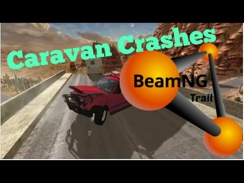 Caravan Crashes (0.8 Update) | BeamNG Drive