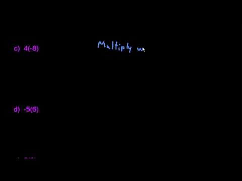 Multiplication (Introductory Algebra 9)