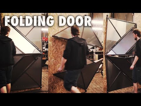Making a Folding Metal Door