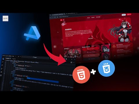 ASMR Coding | Genshin Impact Landing Page No Talking
