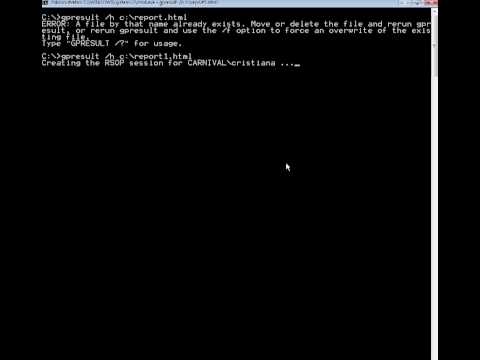 Windows GPO Display and modify