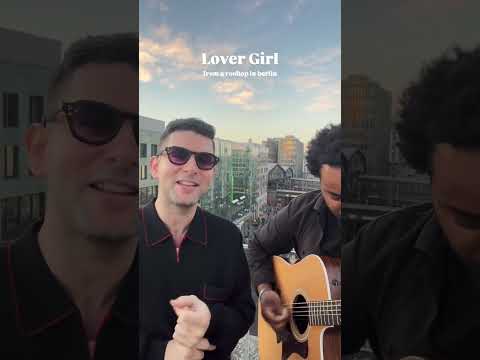 sunset session on a #berlin rooftop. Still here mentally. #LoverGirl from my debut album 🎶 #shorts