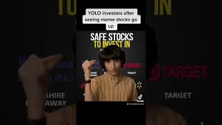 Meme Stock investors after they see a rally #gamestop #memestocks #stockmarket