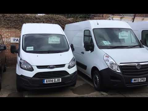 Selection of used vans for sale