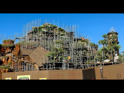Tiana's Bayou Adventure Update in 4K at Walt Disney World