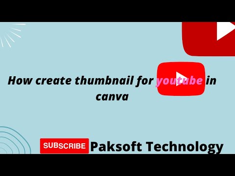 Thumbnail in canva. Thumbnail Kaise Banaye! | How to Make a THUMBNAILS for YouTube Videos in 2022