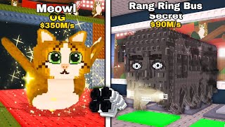 I Got OG MEOWL 😱 10X LUCK ADMIN ABUSE 🔥 Steal a Brainrot Funny Moments