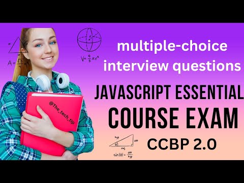 JavaScript |  Essential | Course | Exam | MCQ'S | CCBP 2.0 | FRONTEND | CODING | INTERVIEW QUESTIONS