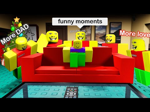 Roblox Weird strict dad Funny Moments [🎄CHRISTMAS GAMEMODE ]