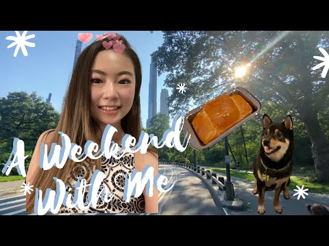 A Productive Weekend in Aug 2020 | Moving in NYC, Dinning Outside, Jogging at Central Park