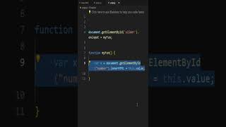 Changing Value Using Range Slider | HTML | CSS | JAVASCRIPT #coding