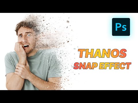 How to Create THANOS SNAP EFFECT in PHOTOSHOP | IN HINDI | Full Tutorial